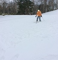 スキー午後１