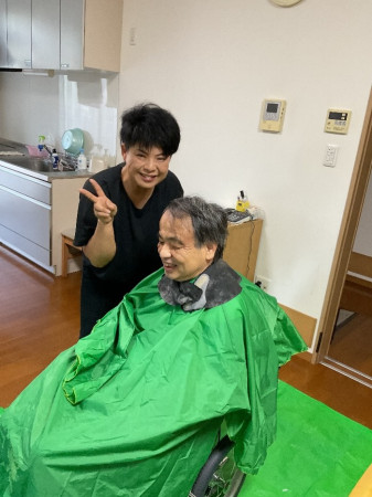散髪１